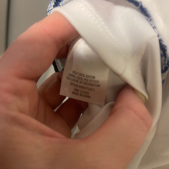 Miami Off the Shoulder Embroidery Dress - Picture 9 of 9